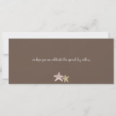 Save The Date Passe d'embarquement Mariage St. Thomas (Dos)