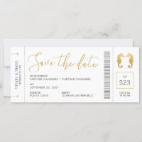 Passe d'embarquement Seahorses Kisser Ticket Plage