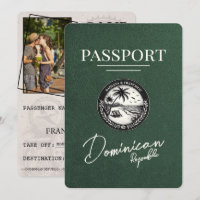 Passeport de la République Dominicaine Verte