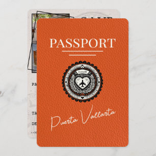 Save The Date Passeport d'Orange Puerta Vallarta