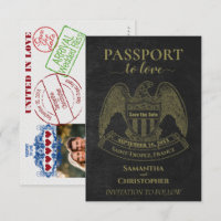 Passeport pour une destination de mariage amusante
