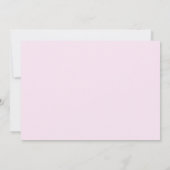 Save The Date Pastel Aquarelles bleu or rose Mariage (Dos)