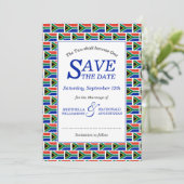 Save The Date Patriotique SUD-AFRICAINE (Debout devant)