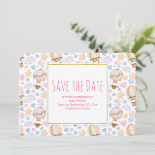Save The Date Patters de Whimsical Watercolor