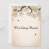 Save The Date Pays de pêche Enregistrer la date (Dos)