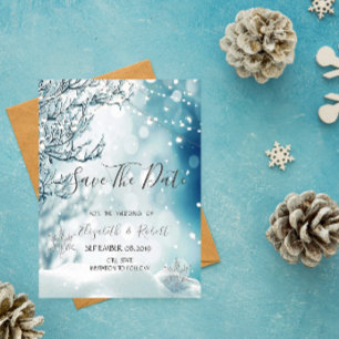 Save The Date Pays des merveilles d'hiver, Guirlandes lumineuses