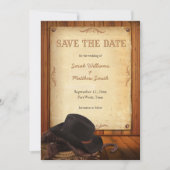 Save The Date Pays Mariage occidental Enregistrer la date (Devant)