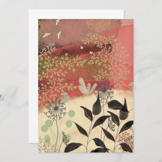 Save The Date Paysage fantastique (Devant / Derrière)