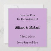 Save The Date Paysage fantastique, tropical et rêveur   (Dos)