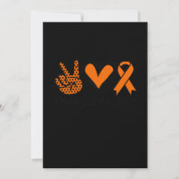 Peace Love Cure Leukemia Aware