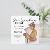 Save The Date Peintures sigiri du Sri Lanka (Debout devant)