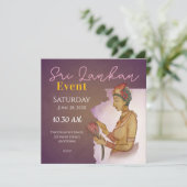 Save The Date Peintures sigiri du Sri Lanka (Debout devant)