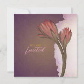 Save The Date Peintures sigiri du Sri Lanka (Dos)