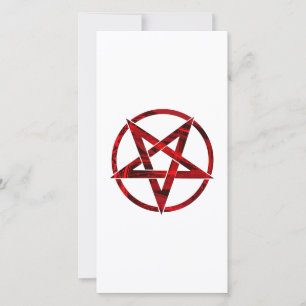 Save The Date Pentagramme du Diable Rouge