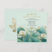 Save The Date Personnaliser la date de sauvegarde (Devant / Derrière)