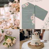 Save The Date Pétales et succulents d'arrosage Mal botanique