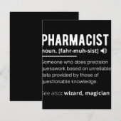 Save The Date pharmacist (Devant / Derrière)