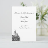 Save The Date Philadelphie Destination Mariage Enregistrer la da (Debout devant)