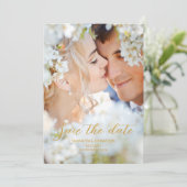 Save The Date Photo (Debout devant)