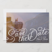 Save The Date Photo à la main (Devant)