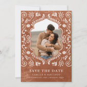 Save The Date Photo à thème mexicaine Enregistrer la date (Devant)