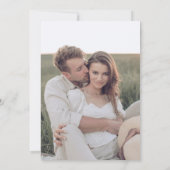 Save The Date Photo amusante moderne (Dos)