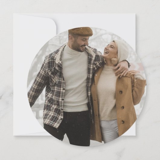 Save The Date Photo Black and White Mod Enregistrer la date Enre (Dos)