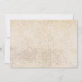 Save The Date Photo Boho Fleur sauvage d'automne Mariage botaniq (Dos)