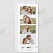 Save The Date Photo Booth Signet Wedding Enregistrer la date (Devant)