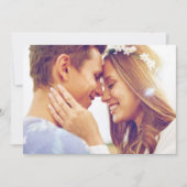 Save The Date Photo Botanique Mariage dans le jardin Enregistrer (Devant)