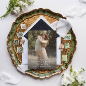 Save The Date Photo classique de mariage élégant