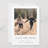 Save The Date Photo classique Enregistrer la date (Devant)