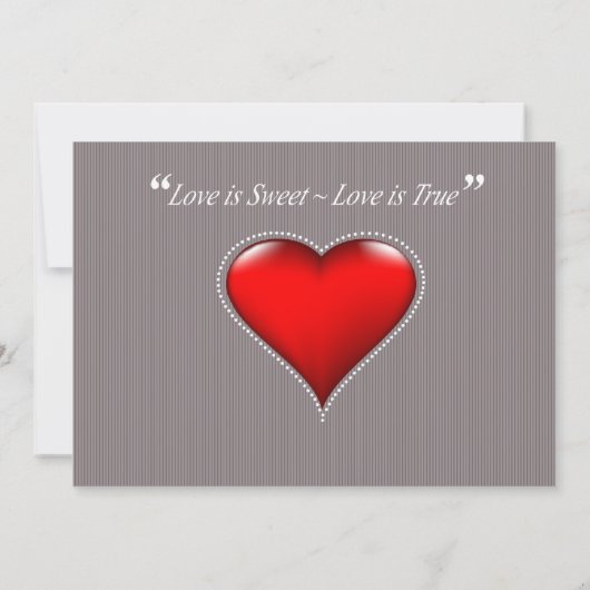 Save The Date Photo Coeur pointillé Enregistrer la date marine g (Dos)