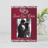 Save The Date Photo, Cœurs d'Argent & Paillettes - Bourgogne (Debout devant)