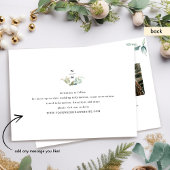 Save The Date Photo Collage Élégant Mariage de verdure