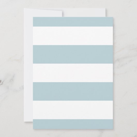 Save The Date Photo Complète Enregistrer La Date Bleu (Dos)