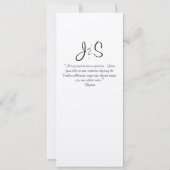 Save The Date Photo Creative Booth Enregistrer la date (Dos)