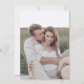 Save The Date Photo de coeur tirée à la main (Dos)