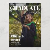 Save The Date Photo de couverture du magazine d'annonce de fin d (Devant)