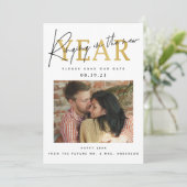 Save The Date Photo de la Saint-Sylvestre (Debout devant)