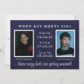 Save The Date Photo de l'année | Photo Enregistrer la date de l' (Devant)