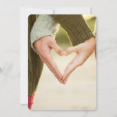 Save The Date Photo de l'état du Massachusetts Enregistrer la da (Dos)