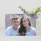 Save The Date Photo de mariage (Debout devant)