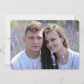 Save The Date Photo de mariage (Dos)