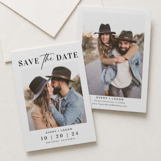 Save The Date Photo de mariage