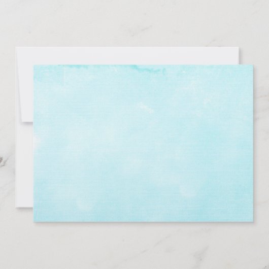 Save The Date Photo de mariage à la plage Enregistrez la date (Dos)