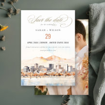 Photo de mariage à l'aquarelle de Salt Lake City U