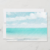 Save The Date Photo de mariage de Palm Beach Tropical (Dos)