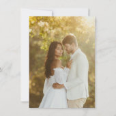 Save The Date Photo de mariage fun à Hawaii (Dos)