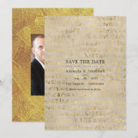 Photo de mariage sur le thème égyptien